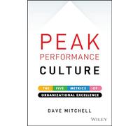 Peak Performance Culture: The Five Metrics of Organizational Excellence