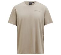 Peak Performance - Explore Logo Tee - T-shirt size XL, sand