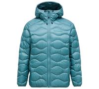 Peak Performance - Helium Down Hood Jacket - Down jacket size L, turquoise