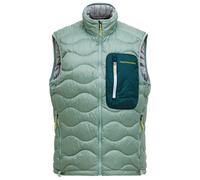 Peak Performance - Helium Utility Down Vest - Down vest size XL, turquoise