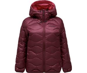 Peak Performance - Hooded insulated jacket - W Helium Down Hood Jacket Porto Mountain Blush for Women - Size XS - Burgundy Burgundy XS