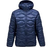Peak Performance - Insulated jacket - M Helium Down Hood Jacket Blue Shadow for Men - Size S - Navy Navy S