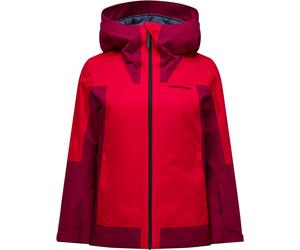 Peak Performance - Insulating Ski jacket - W Rider Tech 2L Insulated Jacket Vertical Zenit for Women - Size S - Burgundy Burgundy S