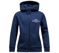 Peak Performance - Kid's Junior Original Zip Hood - Training jacket size 160, blue