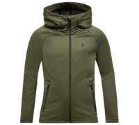 Peak Performance - Kid's Rider Essentials Zip Hood - Fleece jacket size 150, olive