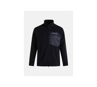 Peak Performance M Pile Zip Jacket Black