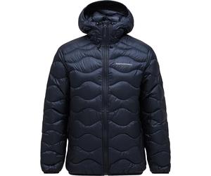 Peak Performance - Men's down Insulated jacket - M Helium Down Hood Jacket Black for Men - Size M Black M