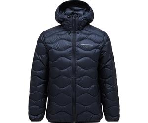 Peak Performance - Men's down Insulated jacket - M Helium Down Hood Jacket Black for Men - Size S Black S