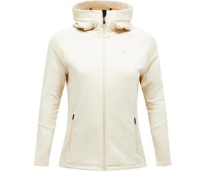 Peak Performance - Quick-drying fleece - W Rider Essentials Zip Hoodie Sand Fog for Women - Size XS - Khaki Khaki XS