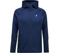 Peak Performance - Quick-drying Fleeces - M Rider Essentials Zip Hood Blue Shadow for Men - Size M - Navy Navy M