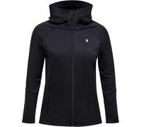 Peak Performance - Quick-drying Fleeces - W Rider Essentials Zip Hood Black for Women - Size XS Black XS