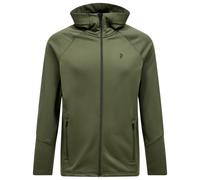 Peak Performance - Rider Essentials Zip Hood - Fleece jacket size L, olive