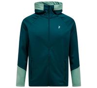 Peak Performance - Rider Essentials Zip Hood - Fleece jacket size S, blue
