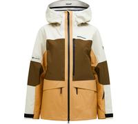 Peak Performance - Ski jacket in GORE-TEX - W Gravity Gore-Tex 3L Jacket Sierra Sand Meadow Moss for Women - Size M - Brown Brown M