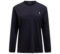 Peak Performance - Trail Wool Blend L/S - Merino shirt size S, black
