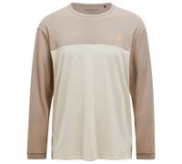 Peak Performance - Trail Wool Blend L/S - Merino shirt size XL, sand