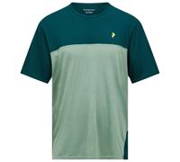 Peak Performance - Trail Wool Blend S/S - Merino shirt size M, multi