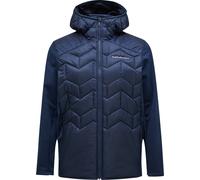 Peak Performance - Versatile Insulated jacket - M Elevate Liner Hybrid Hood Jacket Blue Shadow for Men in Recycled Polyester - Size L - Navy Navy L