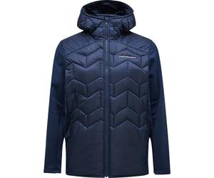 Peak Performance - Versatile Insulated jacket - M Elevate Liner Hybrid Hood Jacket Blue Shadow for Men in Recycled Polyester - Size S - Navy Navy S
