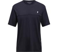 Peak Performance - Versatile T-shirt - M Trail Wool Blend SS Black for Men in Wool - Size L Black L