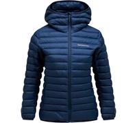 PEAK PERFORMANCE W Down Liner Hood Jacket - Women - Blue - size S- model 2026 S