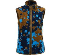 Peak Performance - Warm Fleeces - W Graphic Pile Vest Frosty Haze for Women - Size L - Blue Blue L