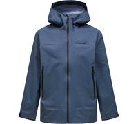 Peak Performance - Waterproof hiking jacket in GORE-TEX® ePE - M Treeline Gore Tex 3L Jacket Mountain Mist for Men - Size L - Blue Blue L