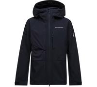 Peak Performance - Waterproof ski touring jacket - M Ascent Softshell Jacket Black for Men in Softshell - Size M Black M