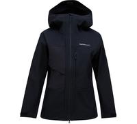 Peak Performance - Waterproof ski touring jacket - W Ascent Softshell Jacket Black for Women in Softshell - Size L Black L