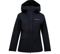 Peak Performance - Waterproof ski touring jacket - W Ascent Softshell Jacket Black for Women in Softshell - Size S Black S