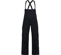 Peak Performance - Waterproof ski touring salopettes - W Ascent Softshell Bib Pants Black for Women in Softshell - Size S Black S