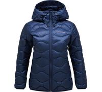 Peak Performance - Women's down Insulated jacket - W Helium Down Hood Jacket Blue Shadow for Women - Size M - Navy Navy M