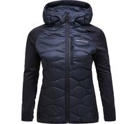 Peak Performance - Women's down Insulated jacket - W Helium Hybrid Down Hood Jacket Black for Women - Size XS Black XS