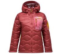 Peak Performance - Women's Aop Helium Utility Down Jacket - Down jacket size S, red