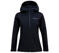 Peak Performance - Women's Explore Hood Jacket - Softshell jacket size XS, black