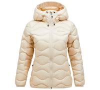 Peak Performance Helium Down Jacket Beige S Woman