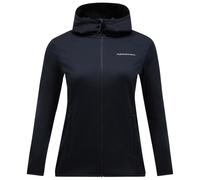 Peak Performance - Women's Light Zip Hood - Fleece jacket size S, black