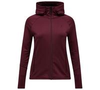 Peak Performance - Women's Rider Essentials Zip Hood - Fleece jacket size L, red