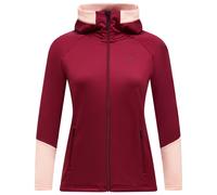 Peak Performance - Women's Rider Essentials Zip Hood - Fleece jacket size M, red