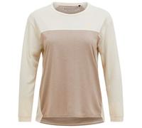 Peak Performance - Women's Trail Wool Blend L/S - Merino shirt size XL, sand