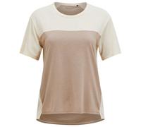 Peak Performance - Women's Trail Wool Blend S/S - Merino shirt size M, sand