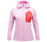 Peak Performance - Women's Utility Light Zip Hood - Fleece jacket size L, pink