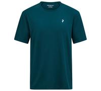 Peak Performance - Wool Blend S/S Tee - Sport shirt size M, blue