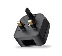 Peak Power Plug Adapter - US/China/Japan Type A to UK Plug Converter with Safety Fuse - 240V 5A Travel Adapter - Compact & Durable - NOT a Voltage Converter (1)