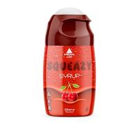 PEAK Squeazy Syrup - 65ml - Flavour Cherry I for up to 8 l ready-to-drink beverage I sugar-free syrup with real fruit extract I vegan I zero calories