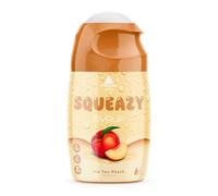 PEAK Squeazy Syrup - 65ml - Flavour Ice Tea Peach I for up to 8 l ready-to-drink beverage I sugar-free syrup with real fruit extract I vegan I zero calories