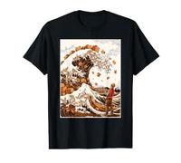 Peak Swagazon Associate Great Wave Off Kanagawa Boxes Parody Value Graphic T-Shirt
