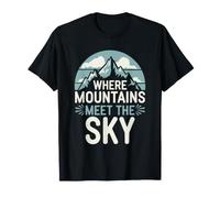 Peak Travel Mountain Escapes Adventurous Hikes Cozy Cabin T-Shirt