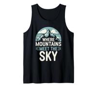 Peak Travel Mountain Escapes Adventurous Hikes Cozy Cabin Tank Top