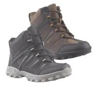 PEAK VALLEY MENS HIKING WALKING BOOTS LIGHTWEIGHT ANKLE HIKER WINTER OUTDOOR WORK TRAIL TREKKING LACE UP TRAINERS (BLACK, UK Footwear Size System, Adult, Men, Numeric, Medium, 7)